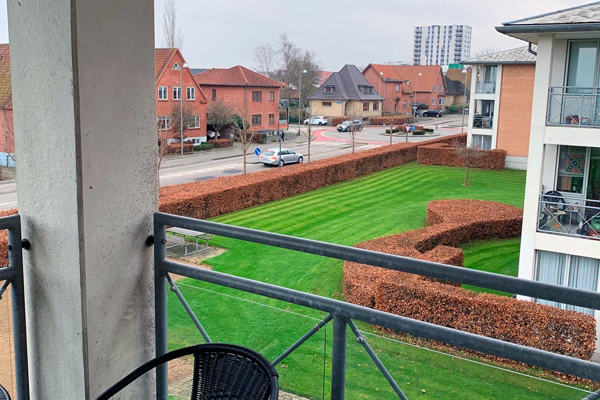 Nørreparken Herning - Udsigt fra Altan