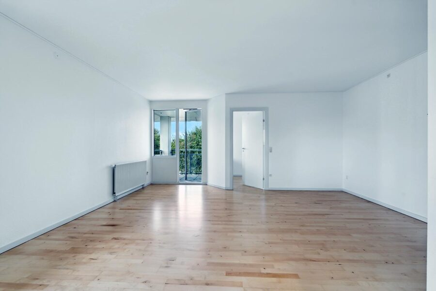 Nørreparken - Stuen med altan